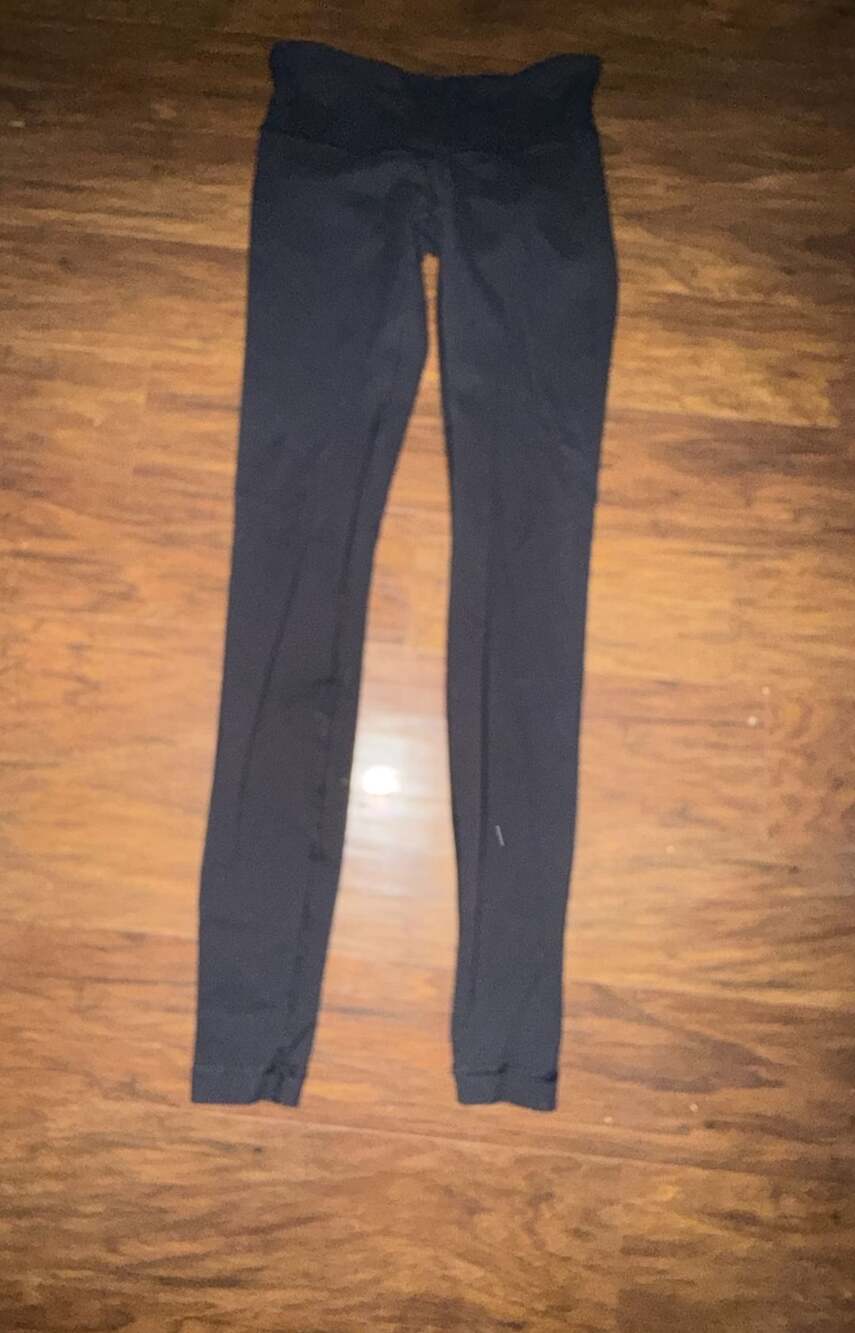 Lululemon Black High-Waisted Yoga Leggings